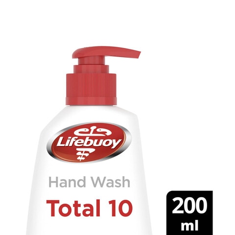 Lifebuoy Total 10 Handwash White 200ml