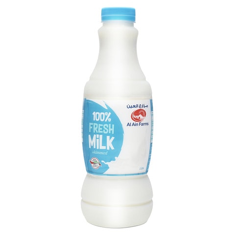 Al Ain Fresh Skimmed Milk 1L