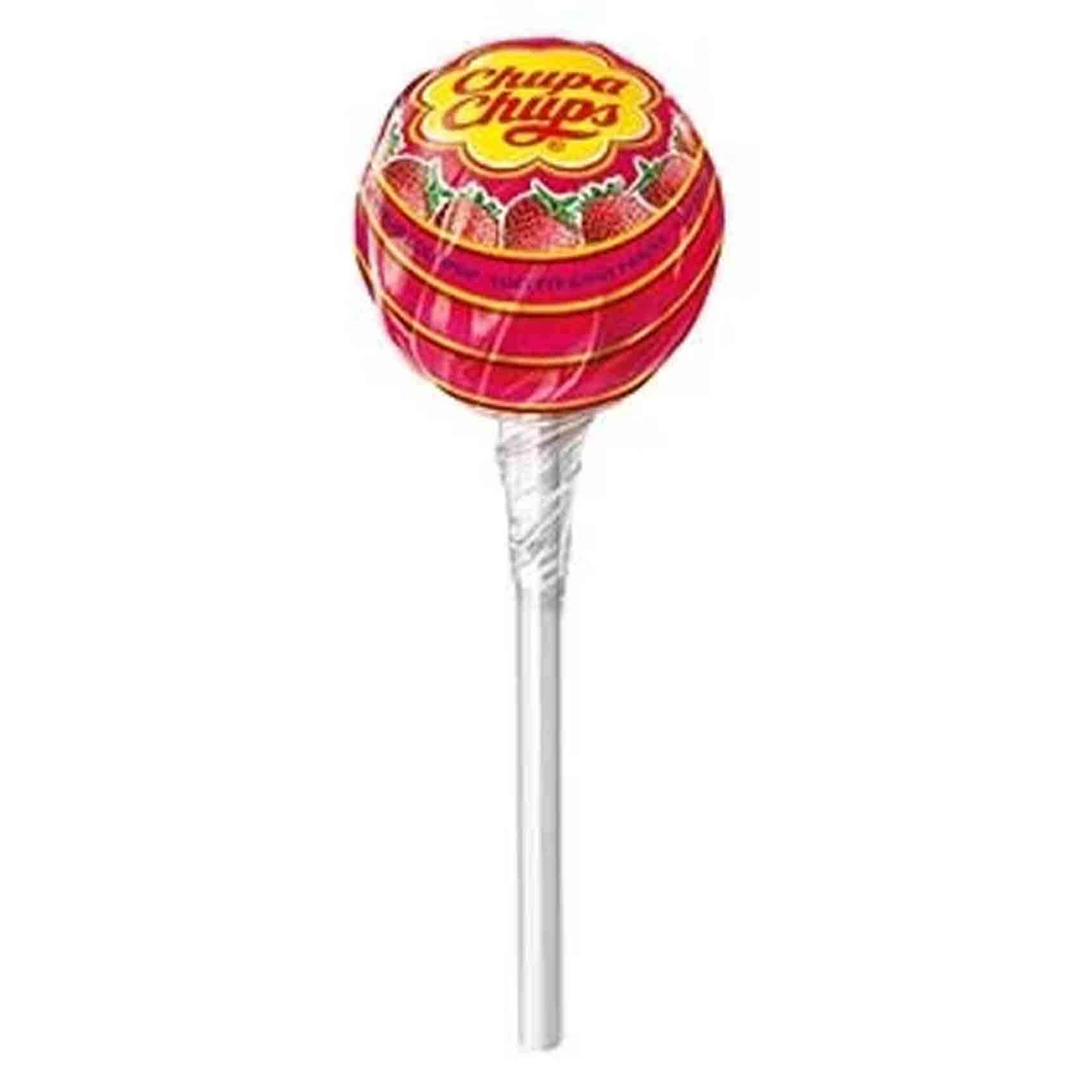 Buy Chupa Chups sugarfree lollipops with fruit flavours (strawberry, cherry  and cola) online at a great price