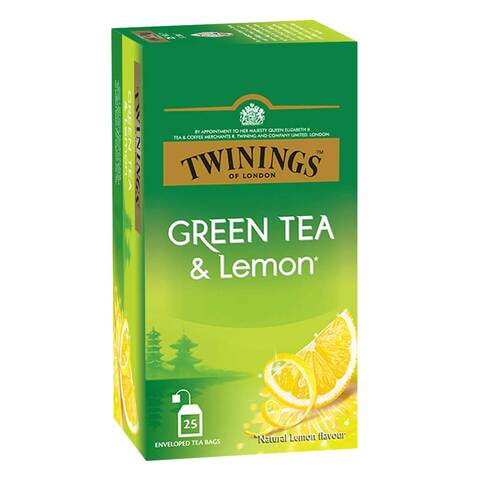 Twinings Lemon Green Tea 25 Tea Bags
