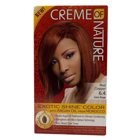 Creme Of Nature Exotic Shine Hair Colour  Red Copper