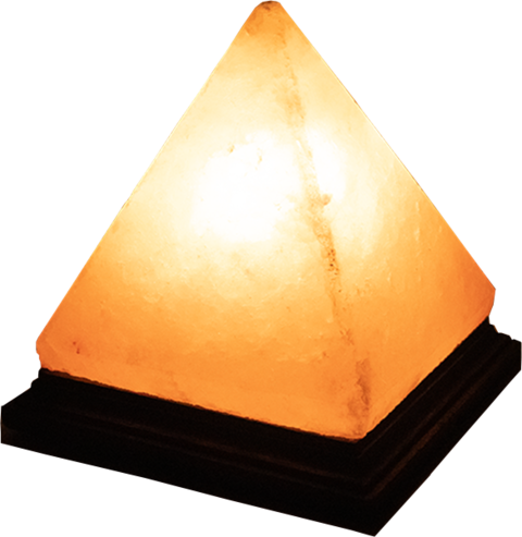 Generic Himalayan Salt Lamp - Pyramid