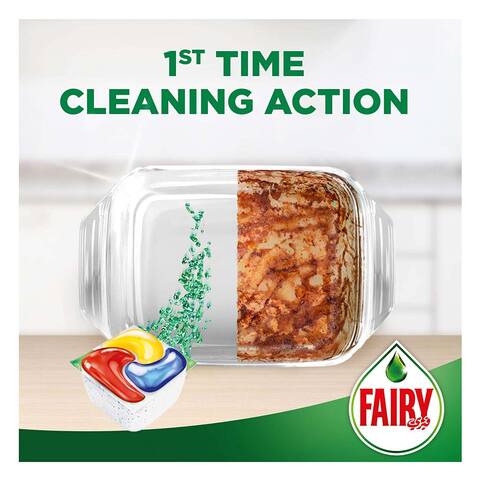 Fairy Dishwasher Tablets All in One Plus Lemon 20 Pieces