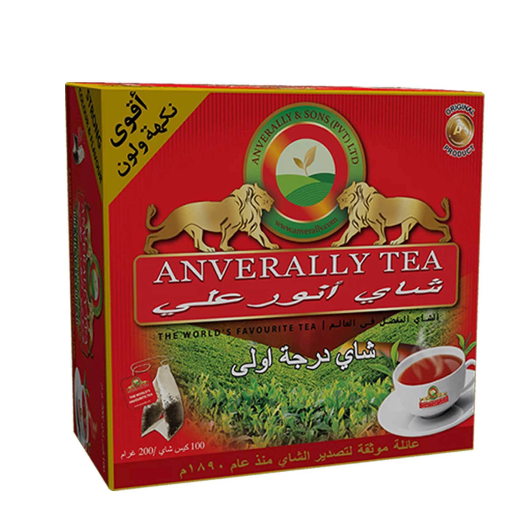 Buy Ahmad Tea English Breakfast 100 Tea Bags Online in Jordan