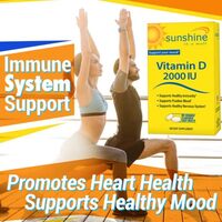 Windmill Health Products Sunshine Super Vitamin D - 2000 IU - 60 Tablets