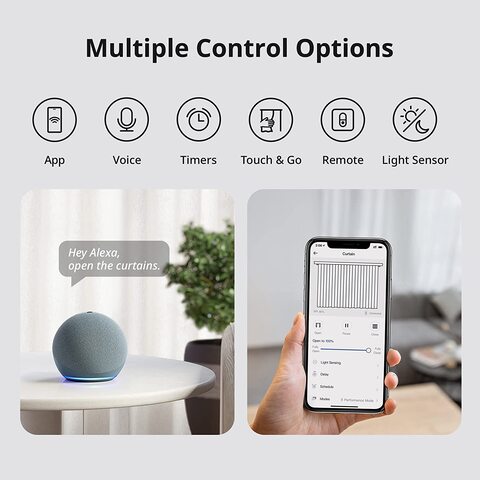 Control curtains 2024 with alexa