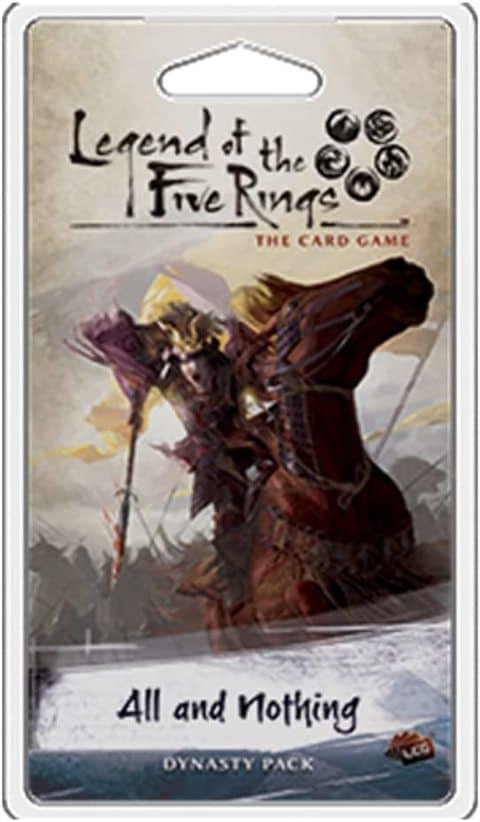 Buy Fantasy Flight Games - L5R LCG - Pack 12: All and Nothing Online