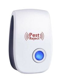 Generic - Electronic Pest Reject Mosquito Repeller White/Grey/Blue 140x60x100millimeter