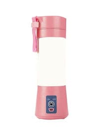 Generic Portable Electric Juicer Lnko4406_2 Pink/Clear