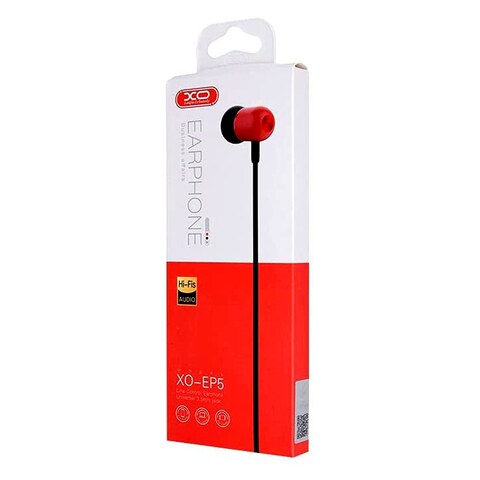 Xo Music Earphone Xo-Ep5 Red