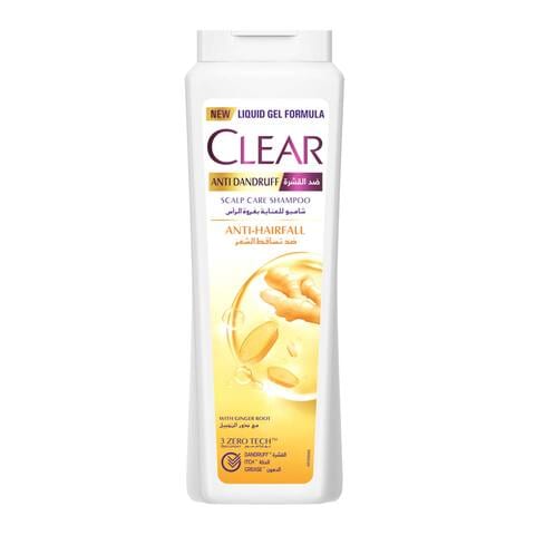 Clear Anti Hair Fall Anti-Dandruff Shampoo with Ginger Root - 600 ml