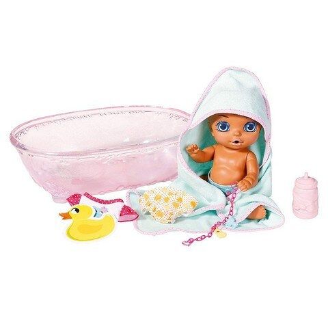 Zapf Creation 20 Baby Born Doll Surprise with Bathtub Toys & Accessories