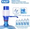 showay Water Bottles Pump Blue Manual Hand Pressure Drinking Fountain Pressure Pump Water Press Pump with an Extra Short Tube and Cap Fits Most 2-6 Gallon Water Coolers &hellip;
