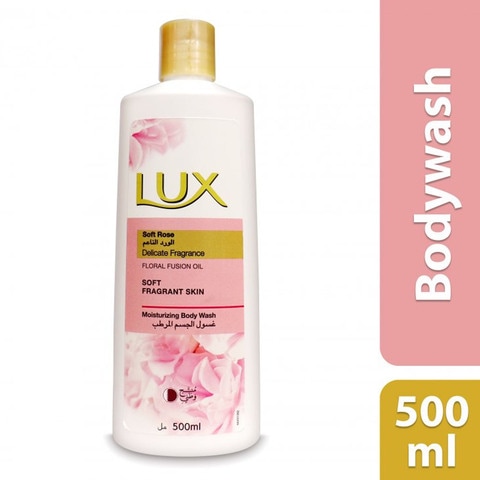 Lux Soft Touch Rose Body Wash Pink 500ml