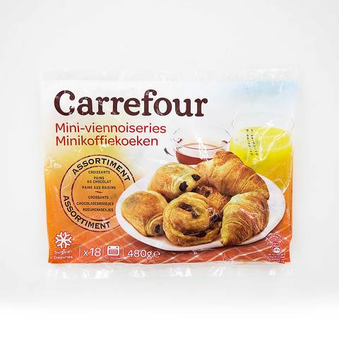 Buy Carrefour mini pastries 480 g in Saudi Arabia