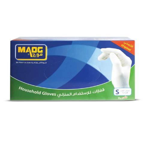 Maog household vinyl gloves small size 100 pieces