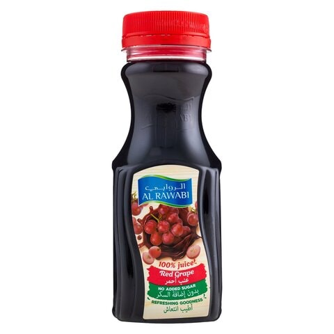 Al Rawabi No Added Sugar Red Grape Juice 200ml