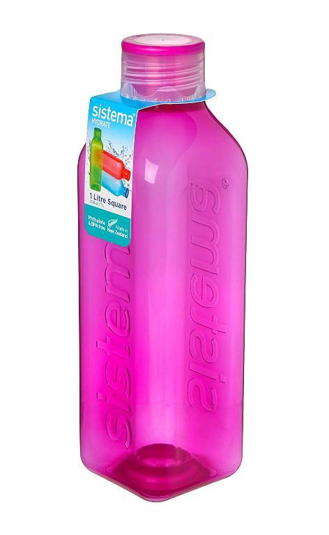 Sistema water bottle store with fruit infuser