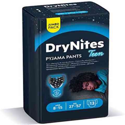 Huggies Drynites Pyjama Pants 8-15 Years 27-57kg For Boy 13 Count