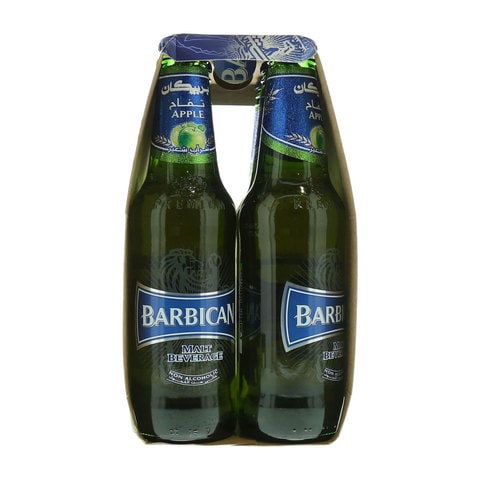 Barbican Malt Beverage Apple Flavor Glass 330 Ml 6 Pieces