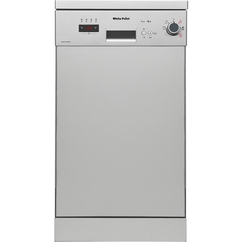 White Point WPD105DS Dish Washer -10 Persons - Silver