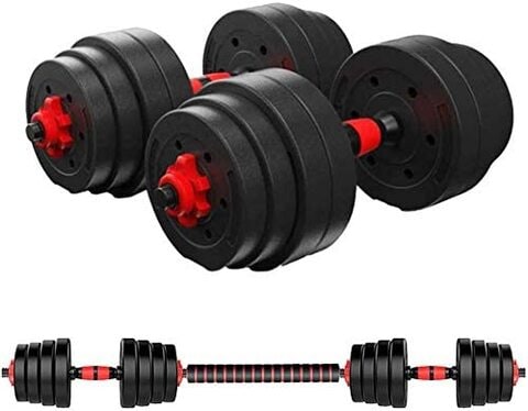 Buy Marshal Fitness 30kgs Adjustable Fitness Cement Dumbbells Set