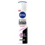 Buy NIVEA Antiperspirant Spray for WoMen Black  White Invisible Protection Original 200ml in UAE