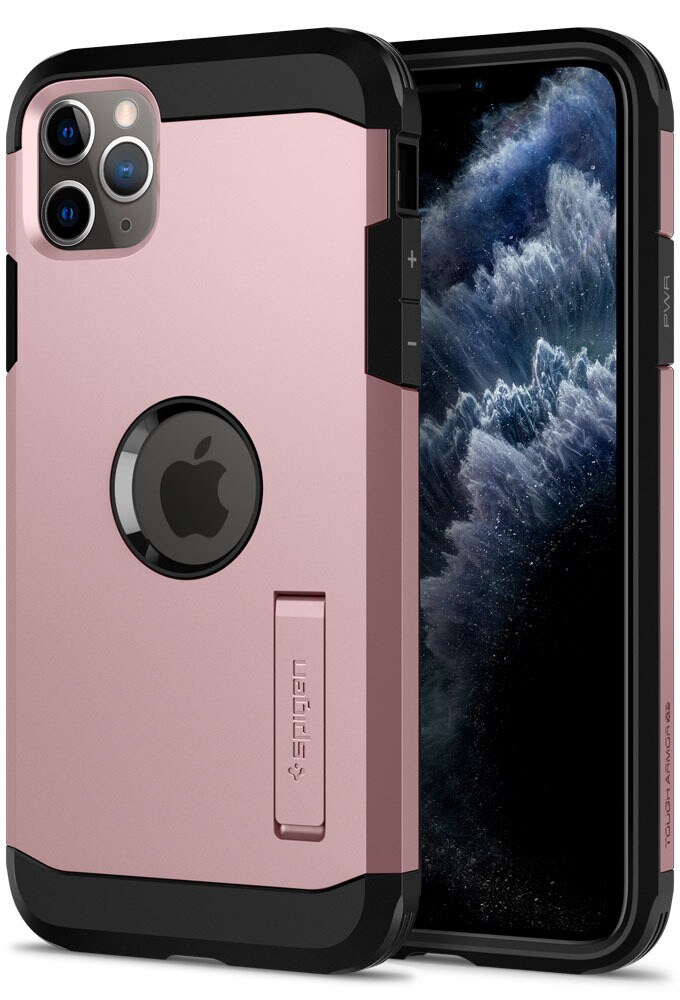 Buy Spigen Iphone 11 Pro Max Tough Armor Cover Case Rose Gold Online Shop Smartphones Tablets Wearables On Carrefour Uae