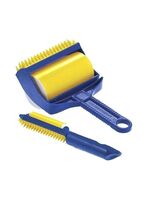 Buy Generic 2-Piece Lint Roller Brush Blue/Yellow in Saudi Arabia