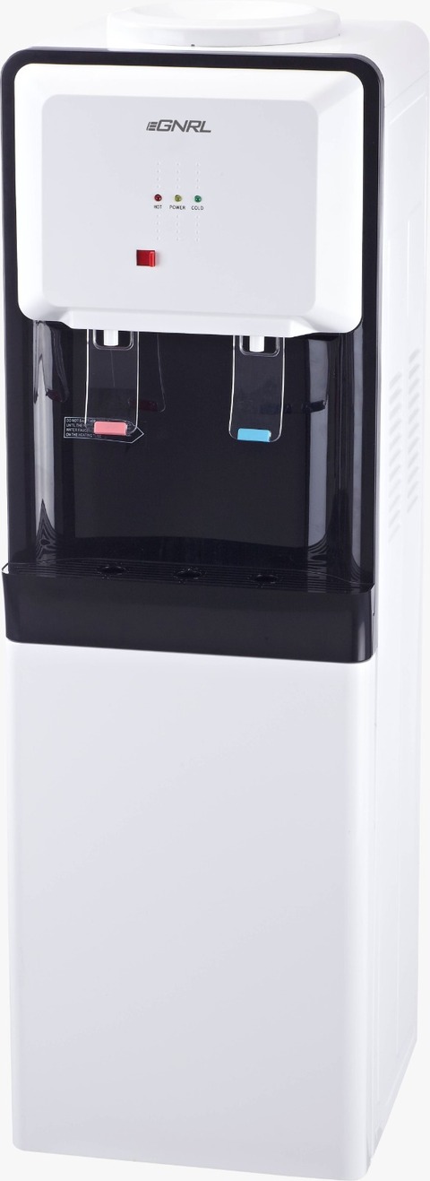 EGNRL Free Standing Water Dispenser, White, R134A, Cabinet Hot And Cool Compressor Cooling EGWD1700, 1 Year Brand Warranty