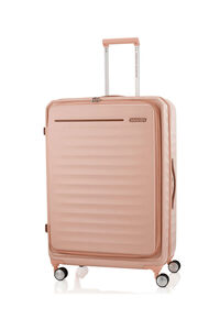 American Tourister Suitcase Frontec Expandable 79cm, Apricot, Hardside Luggage Spinner Wheels