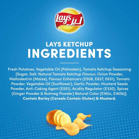 Lay&rsquo;s Tomato Ketchup Potato Chips, 45g