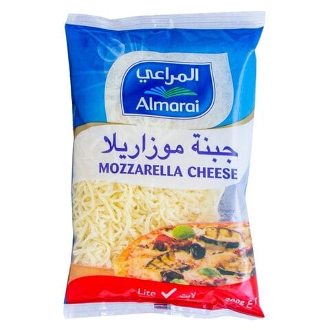 Almarai Lite Shredded Mozzarella Cheese 200g