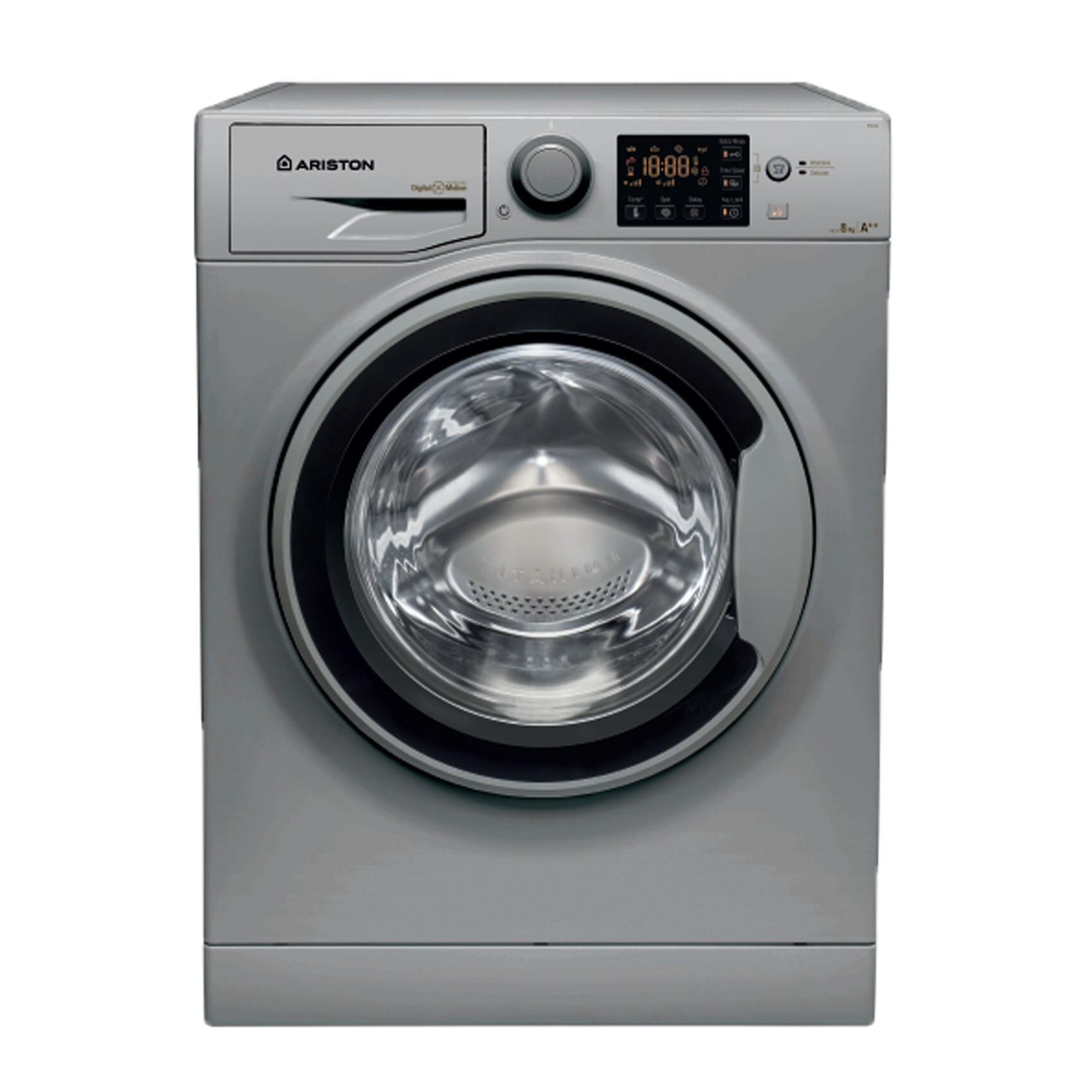 Buy Ariston RPG822SSEX Front Loading Digital Washing Machine - 8 KG