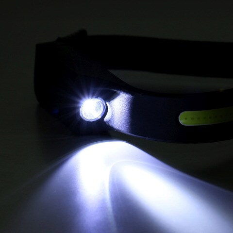 Suntech Induction Sensor USB Head Lamp Black