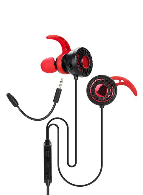 xtrike-me In-Ear Stereo Gaming Headphones Black/Red