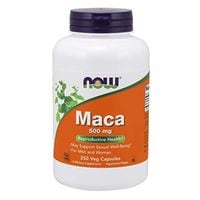 Now Supplements, Maca - Lepidium Meyenii 500 Mg, For Men And Women, Reproductive Health , 250 Veg Capsules
