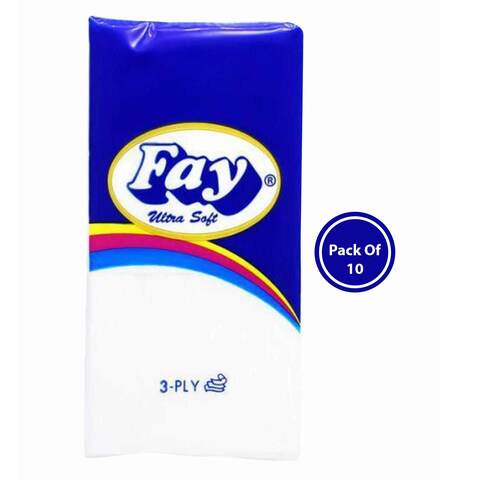 Fay Pocket Handkerchiefs 10S X10