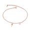 Aiwanto Anklet for Women&#39;s Rose Gold Ankle Chain