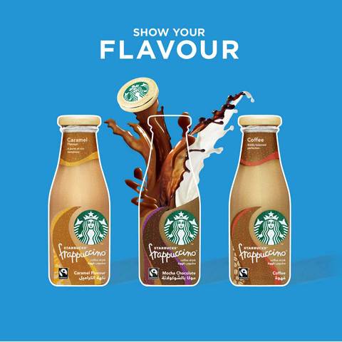 Starbucks Frappuccino Caramel Coffee Drink 250ml