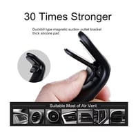 Magnetic Cell Phone Holder Car Mount Easy F3 Clamp Air Vent Phone Holder For Car Compatible With All Phone iPhone Android Smart Phone