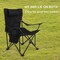 COOLBABY Portable Outdoor Camping Chairs,Beach Armchair,Sit and Lie Dual -purpose,With Cup Support, Net Pocket,Beach Folding Chair Fishing Chair,Black
