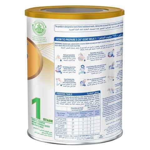 Wyeth Nutrition S-26 Stage 1 Goat Milk Baby Formula 380g