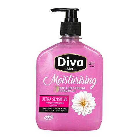 Buy Diva Liquid Hand Soap - 465 ml - Aloe Vera in Egypt