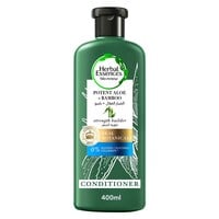 Herbal Essences Hair Strengthening Sulfate Free Potent Aloe Vera + Bamboo Natural Conditioner 400ml