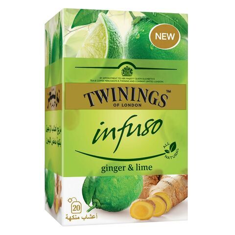 Twinings Of London Infuso Ginger And Lime Tea Bag 20 Sachet price in ...