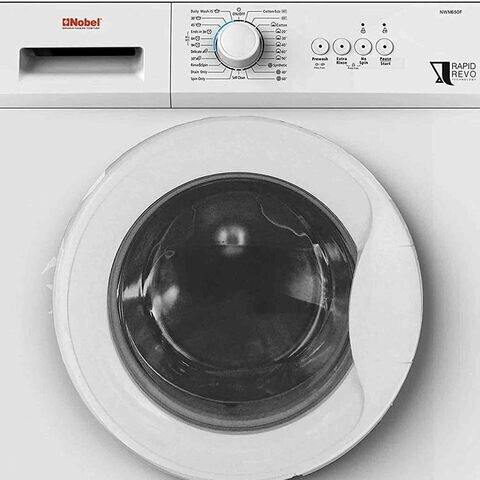Nobel Front Loading Washing Machine NWM650F 6kg White