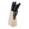 Royalford 8Pcs Kitchen Tool Set - Wooden Stand