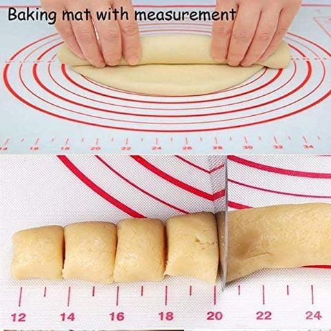 Generic 60X40Cm Non-Stick Silicone Baking Mat Kneading Pad Sheet Large Size For Cake Macaron Kitchen Tools&hellip;