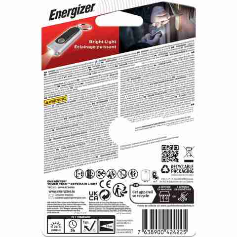 Energizer Touch Tech LED Keychain Light